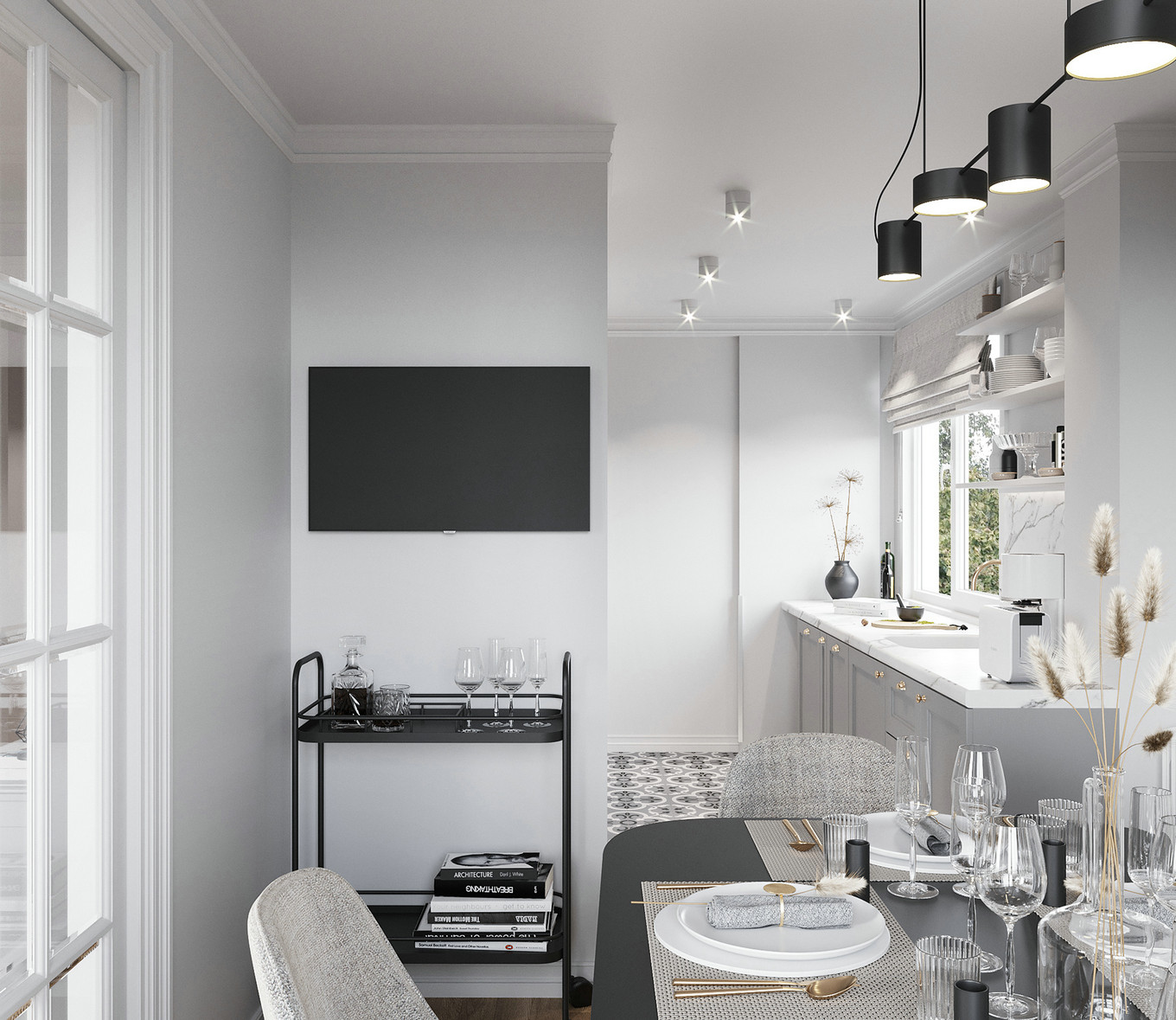 极简北欧 x 波西米亚 | 浪漫优雅的空间艺术-6