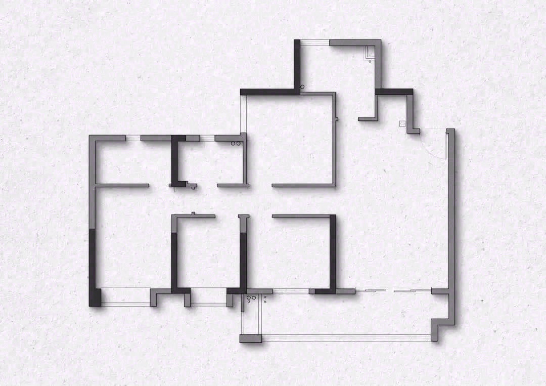 《無問時光》·125㎡现代简约风住宅设计丨中国长沙丨方平米设计机构-43