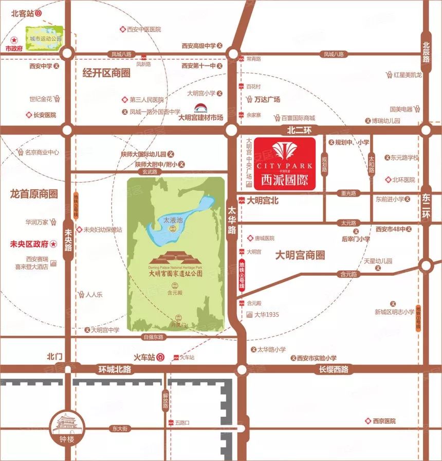 大明宫的“御花园” | 西安中铁建西派国际（大区）-21