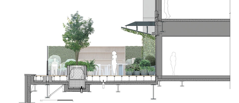 东京虎之门艾迪逊酒店景观设计丨日本东京丨BAM百安木-30