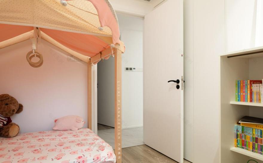 113㎡疗愈系简约风平层公寓丨六西格玛装饰设计-25