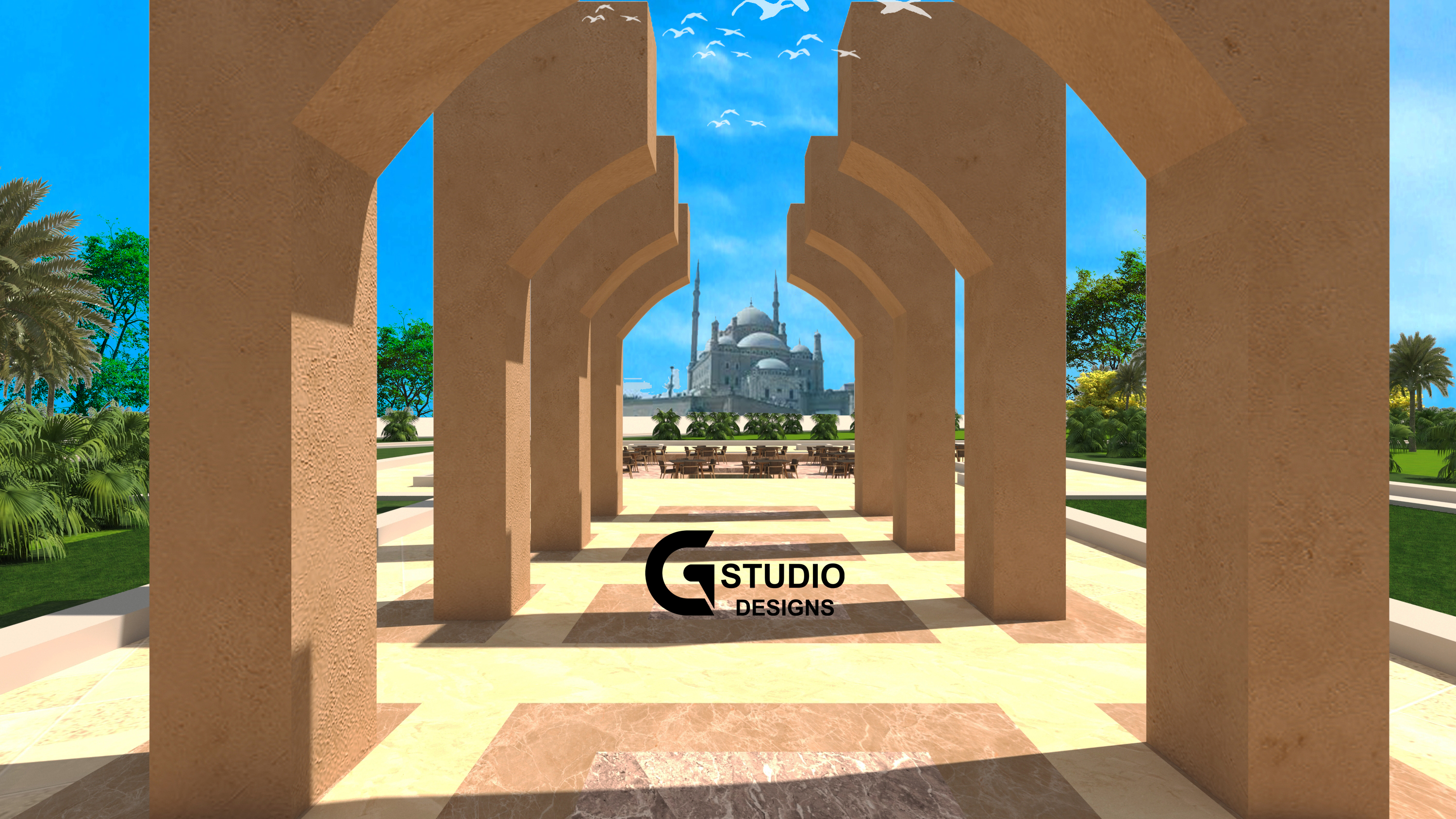 伊斯兰工艺中心（毕业设计）丨埃及丨PSG 工作室设计-15