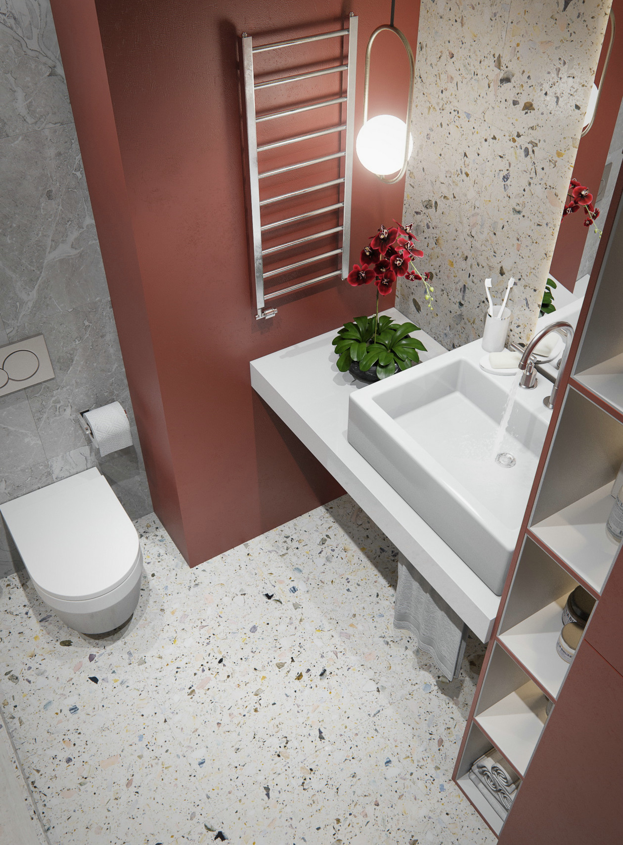 温和混色 · 国外小公寓设计-11