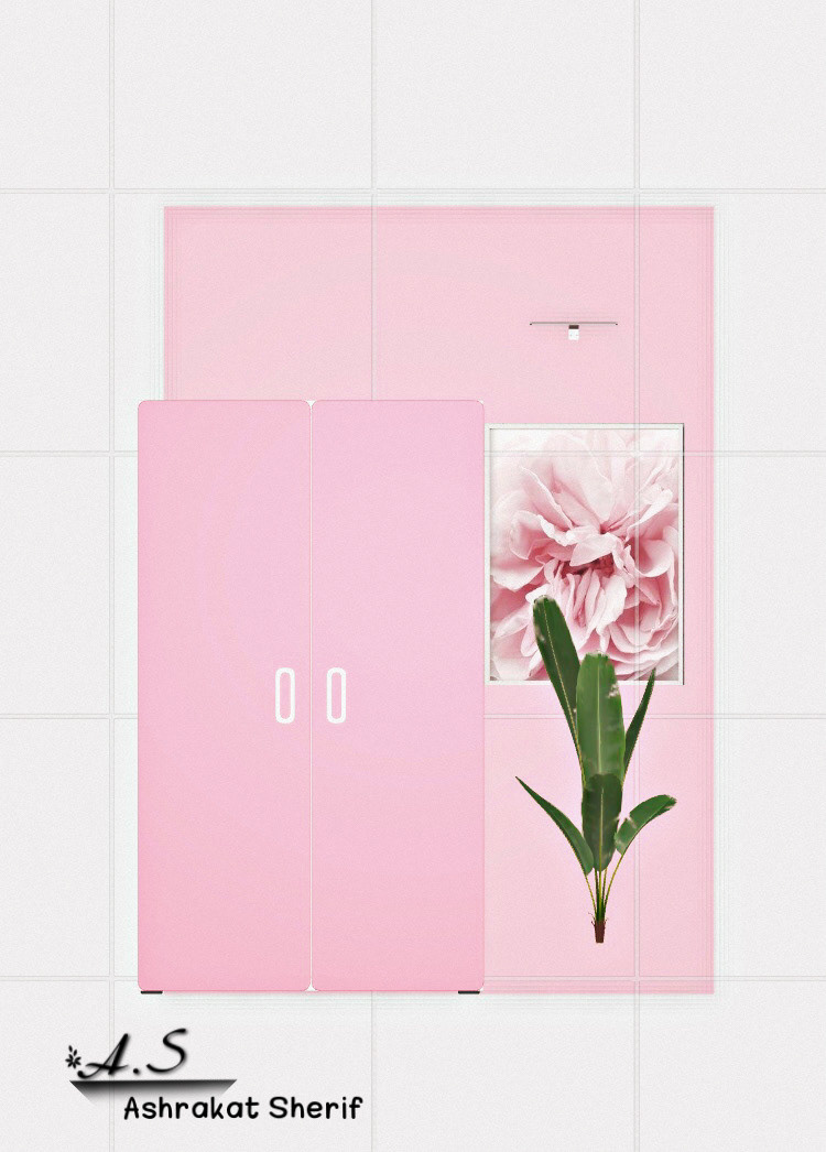 Girls Bedroom with Nursery and closet-6