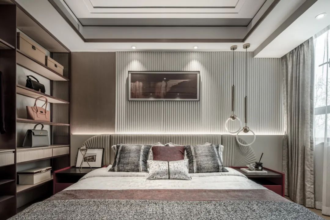 秋水映月 | 常德柳叶湾新中式雅韵样板房-69