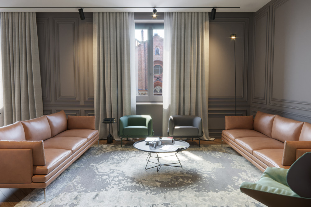 意大利阿斯提市优雅公寓设计-6