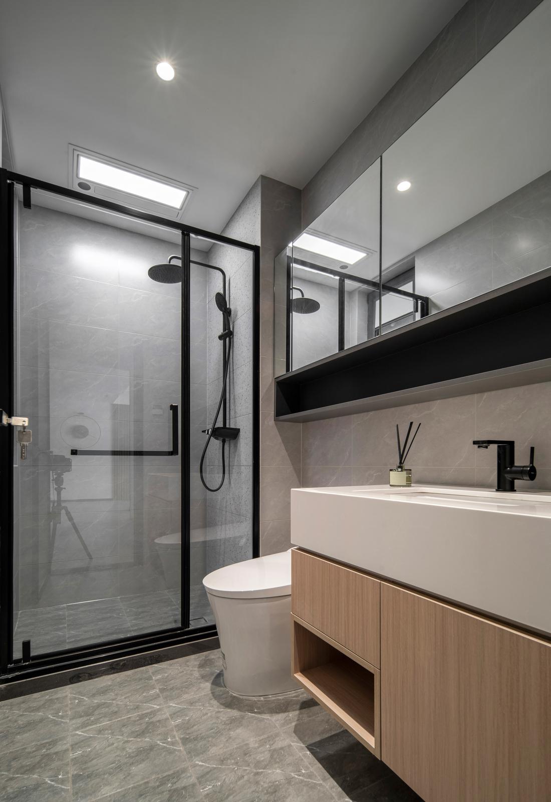 沈阳浦江御景湾现代简约家居设计丨中国沈阳丨原里建设-54