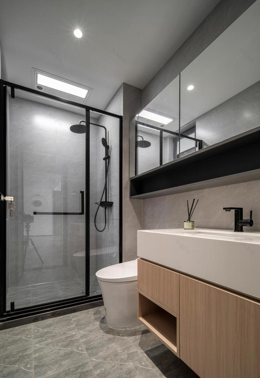 沈阳浦江御景湾现代简约家居设计丨中国沈阳丨原里建设-54