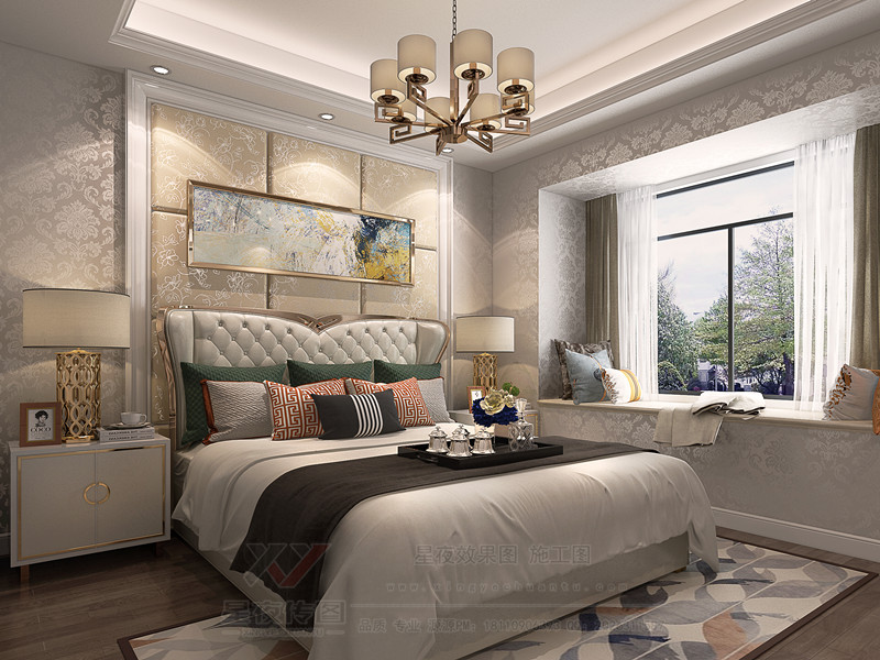 欧式轻奢全屋定制，演绎浪漫空间艺术-5