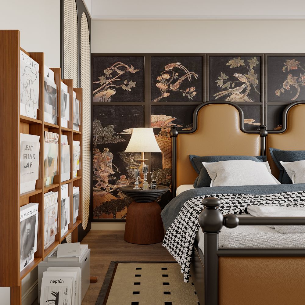 混搭中古风室内设计-15