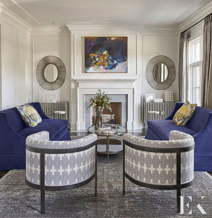 现代美国经典 | 伊丽莎白·克鲁格尔的精美室内设计-2