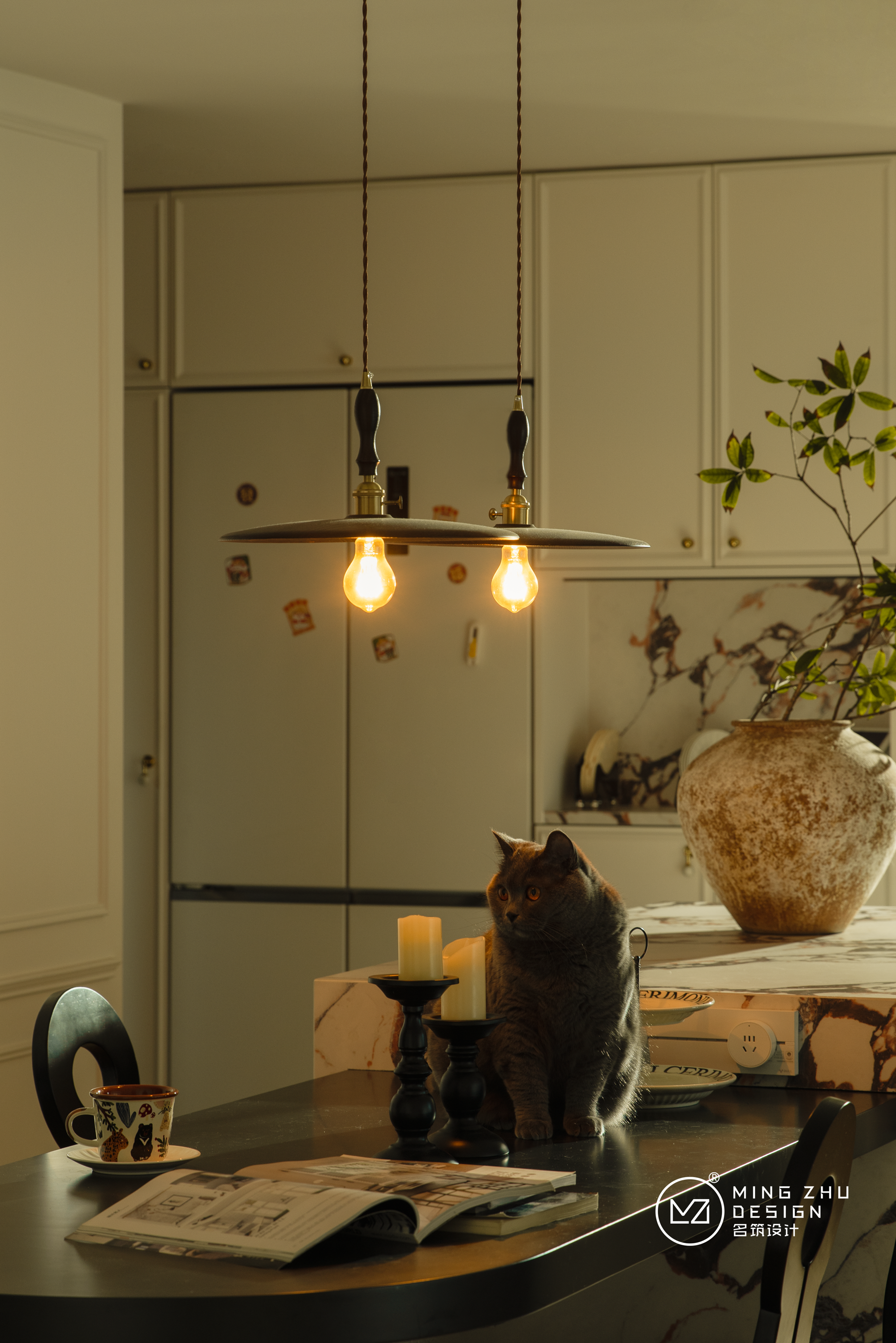 130㎡慵懒轻法式浪漫家丨中国自贡丨名筑设计-37