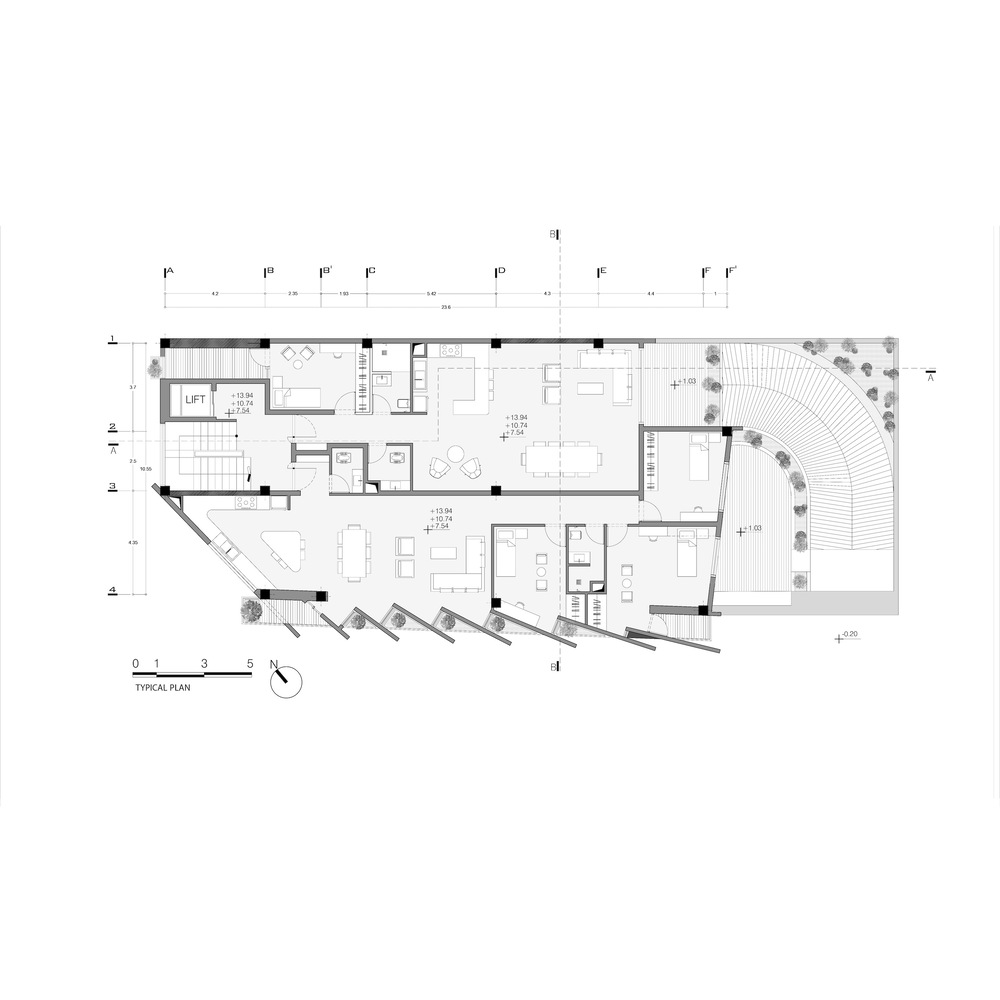 伊朗人行道公寓丨Ashari 建筑师事务所-26