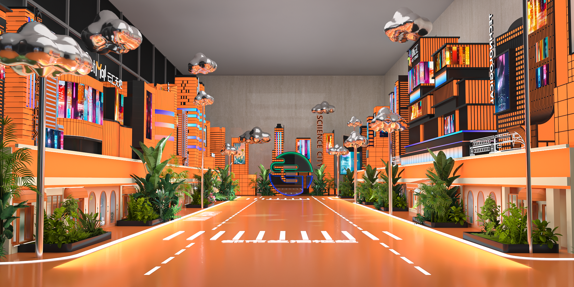 科技朋克美学 ·未来城市发布会——云汇无界-7