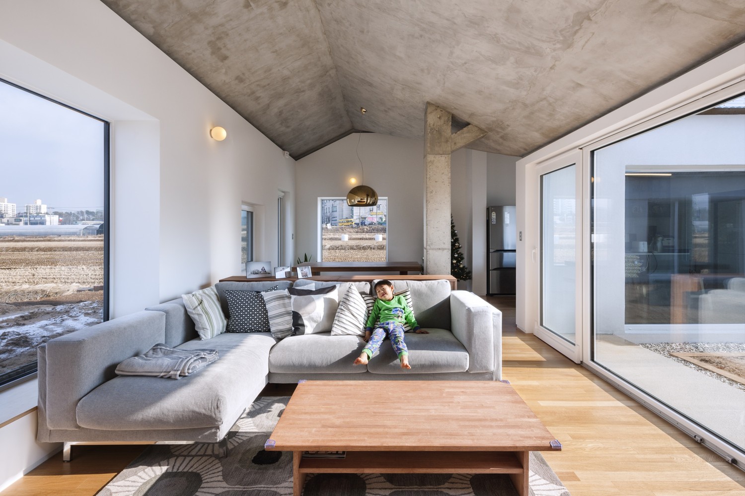 绿意盎然ㄷ形乡村别墅-55