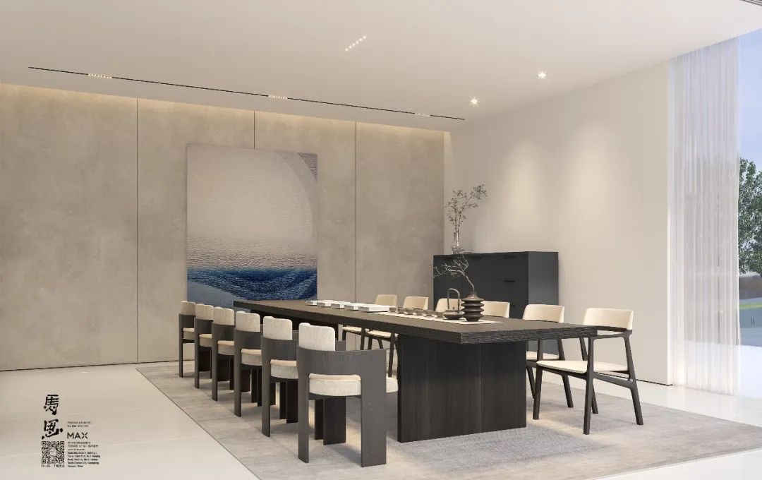 山水诗意 · 马思室内设计的私人会所丨中国襄阳-33