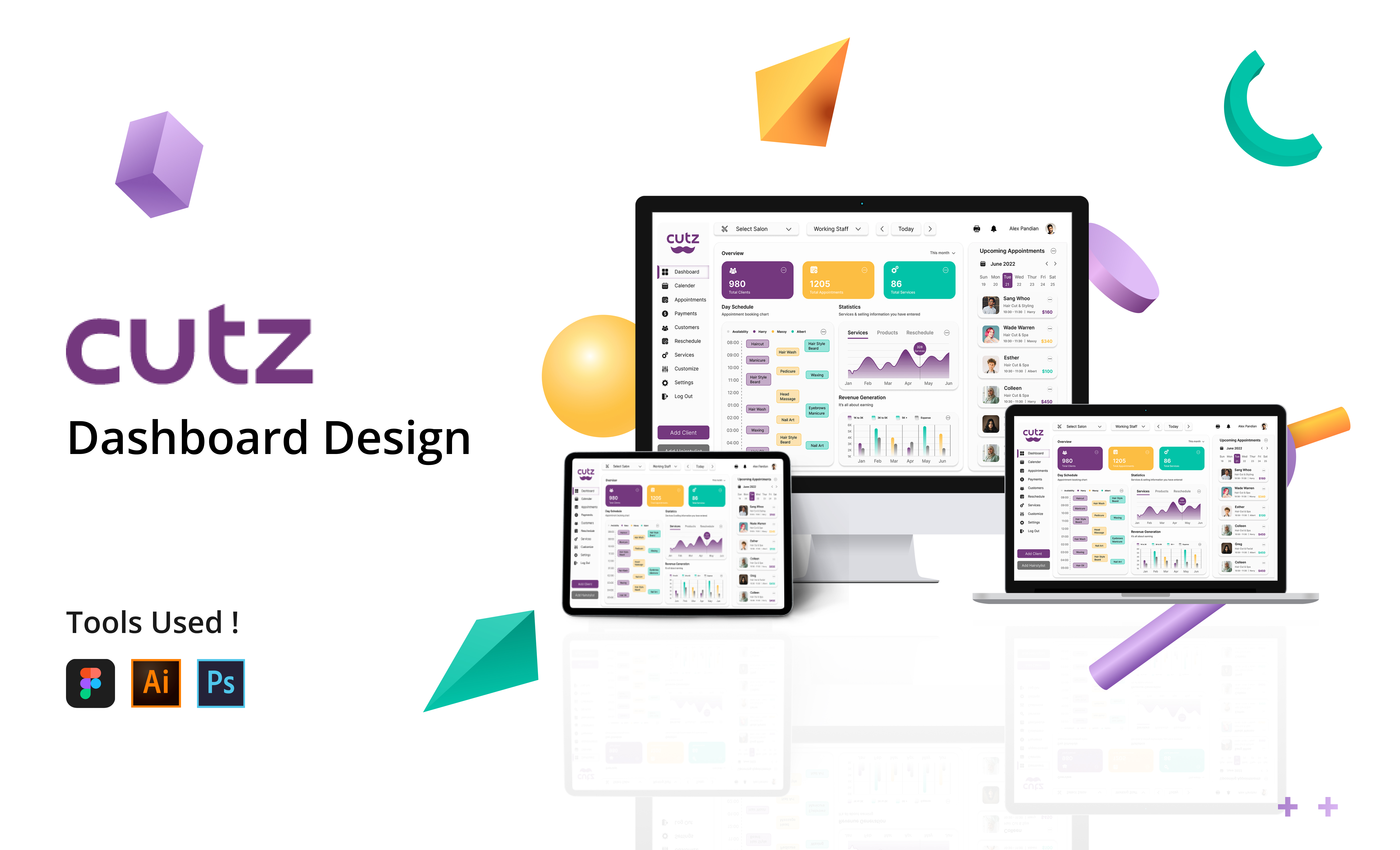 Barbershop Dashboard (cutz)-0