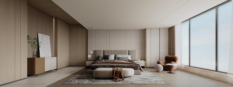 H 空间全案设计 · 650m²简约豪宅丨H 空间全案设计事务所-23