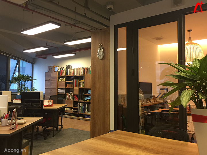 建筑A  Cộng公司办公室室内设计丨越南河内-18