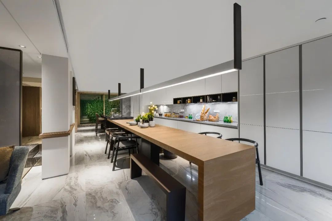 现代叠院建筑丨是然建筑摄影-86