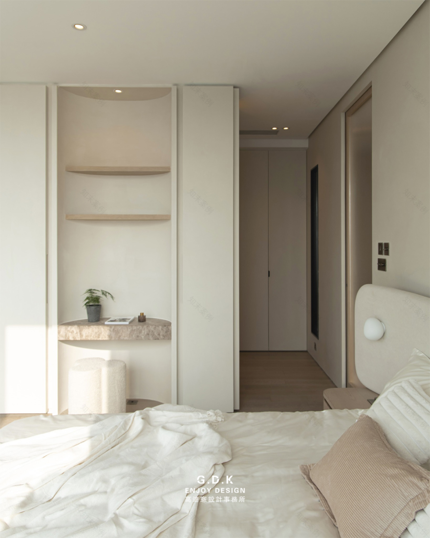 高迪愙实景|轻法式的奶油风设计-9