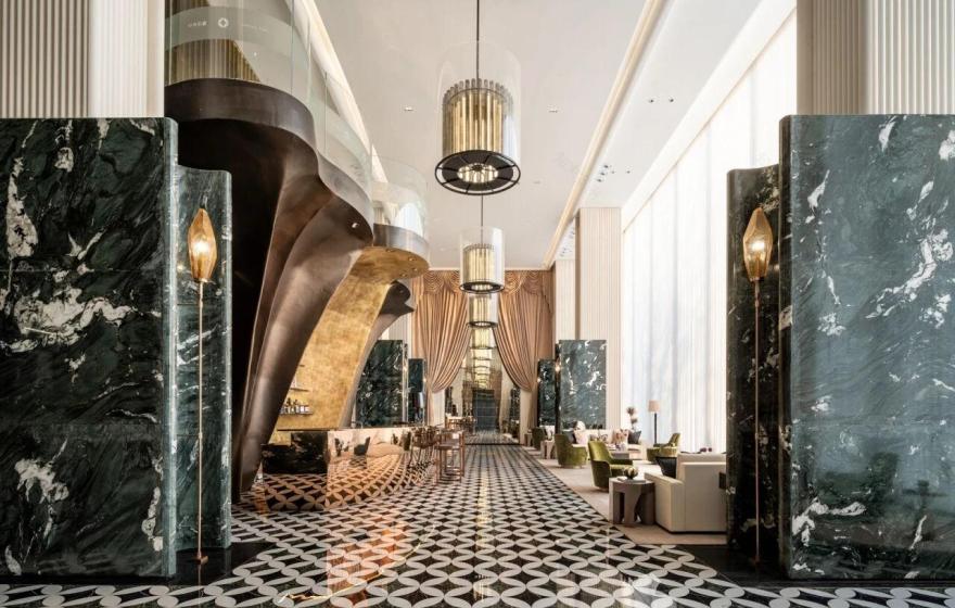 法云设计 · 上海中环铂樾营销中心丨中国上海丨软装设计为上海法云设计,室内设计为ONE CU壹方设计-17