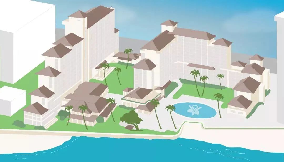 Halekulani Okinawa 度假村丨日本冲绳丨纽约的建筑事务所 Champalimaud Design-13