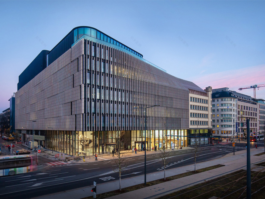 卢森堡邮政总部大楼丨Metaform Architects-3