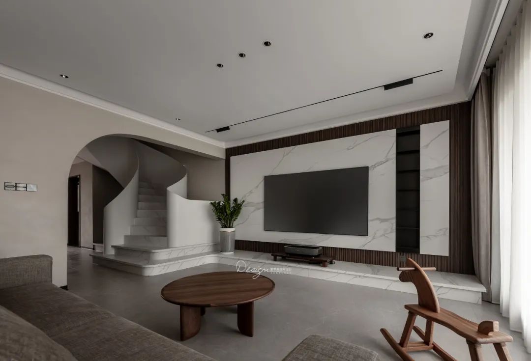 富力湾 300㎡现代简约设计丨张帝,杨闵涵-25