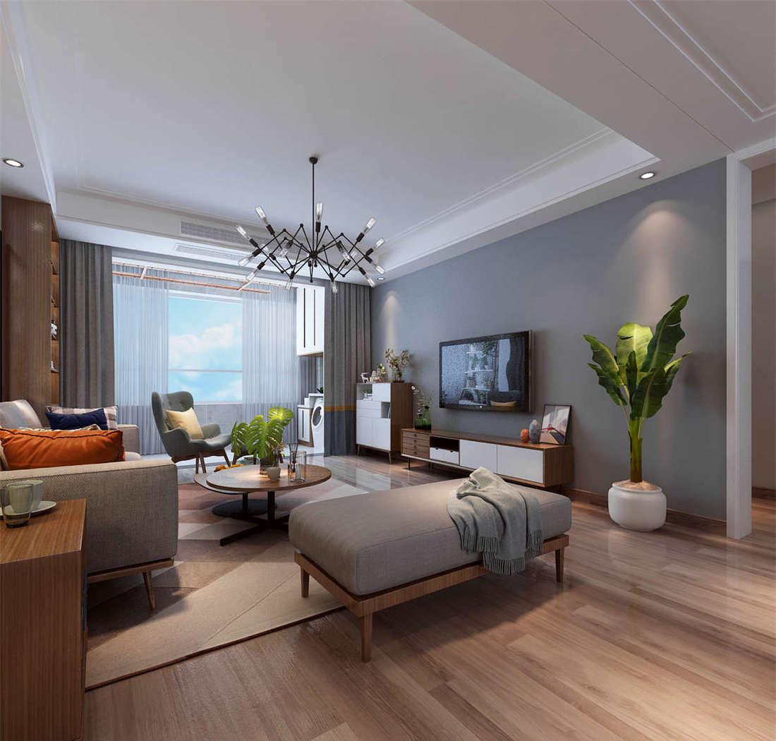 济南龙湖春江郦城北欧风格家居设计-2