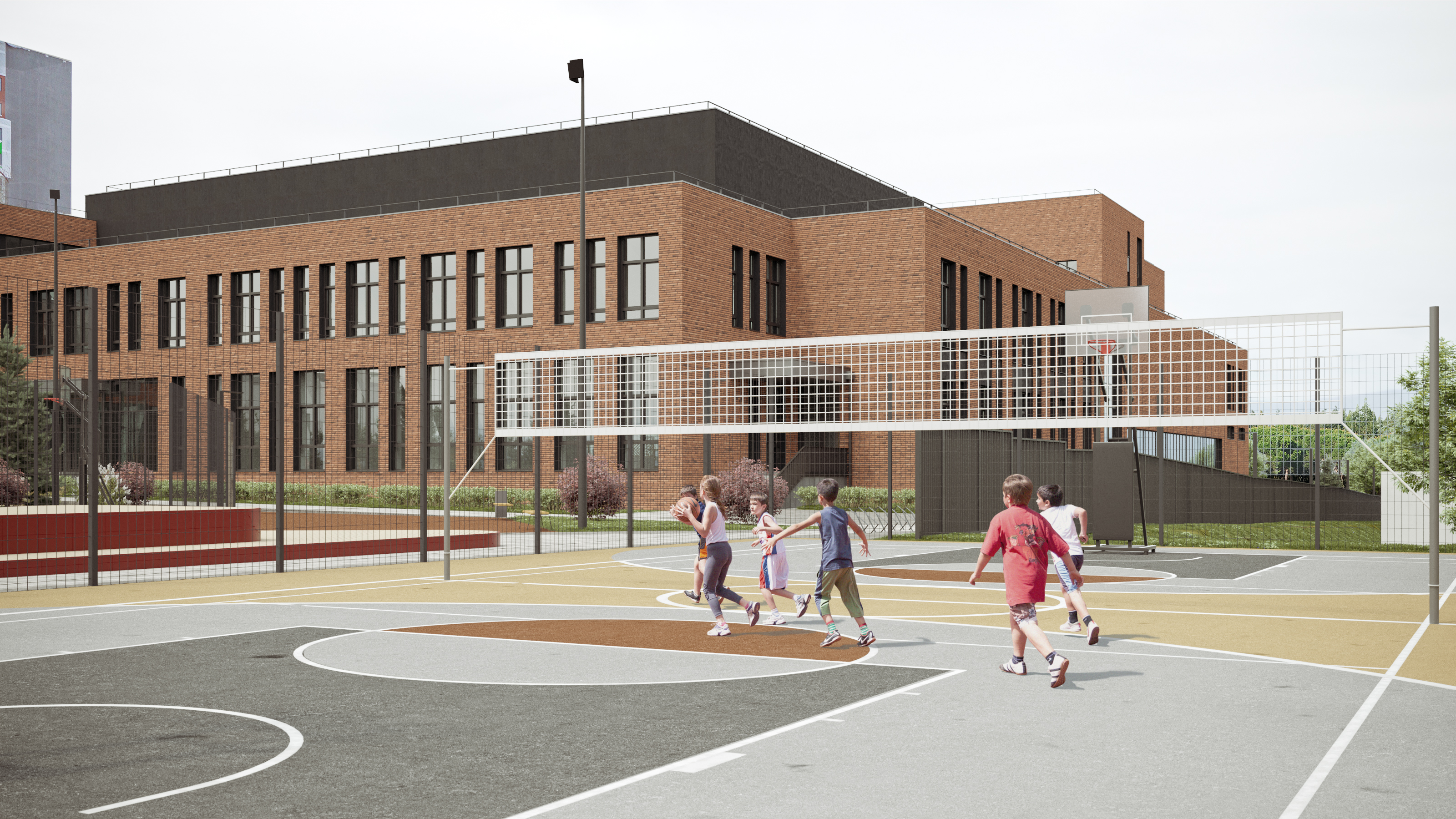 ШКОЛА БЕРША 中学丨俄罗斯伊热夫斯克丨LAMP 工作室-8