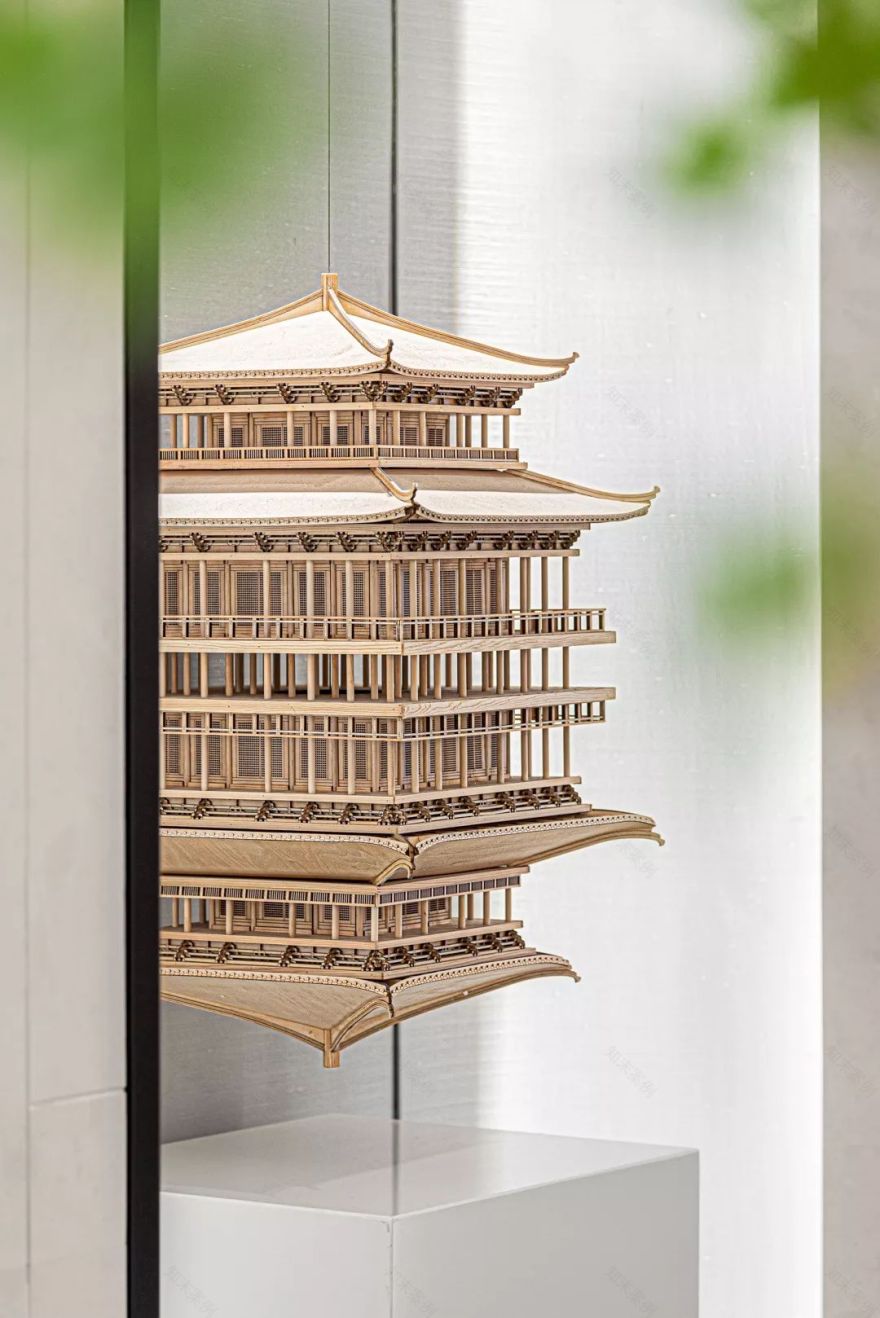 水乡儒雅 | 荣盛甪直甫上花园售楼处与样板间设计-15