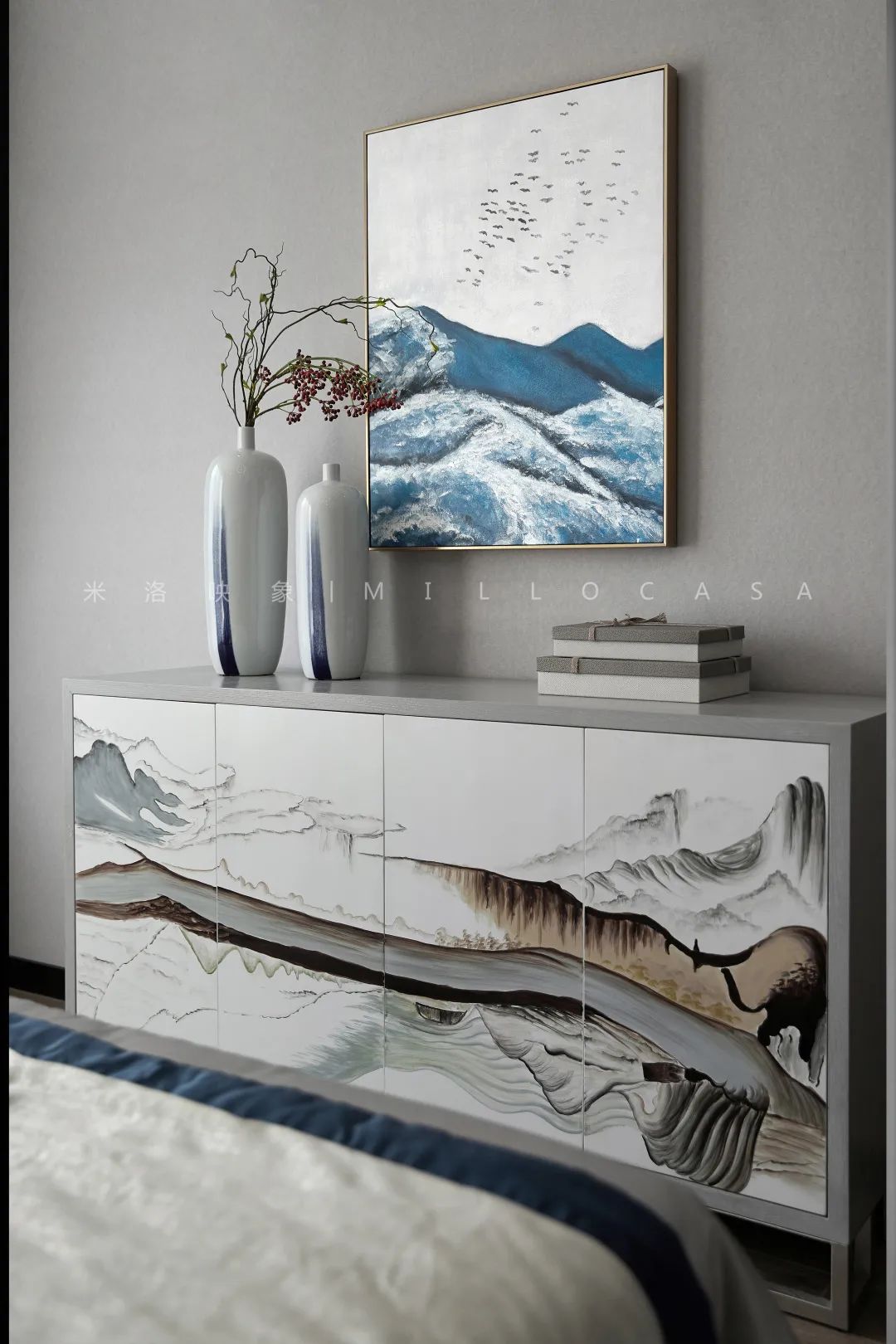 华一美达家园新中式样板间丨中国郴州丨米洛映象-28