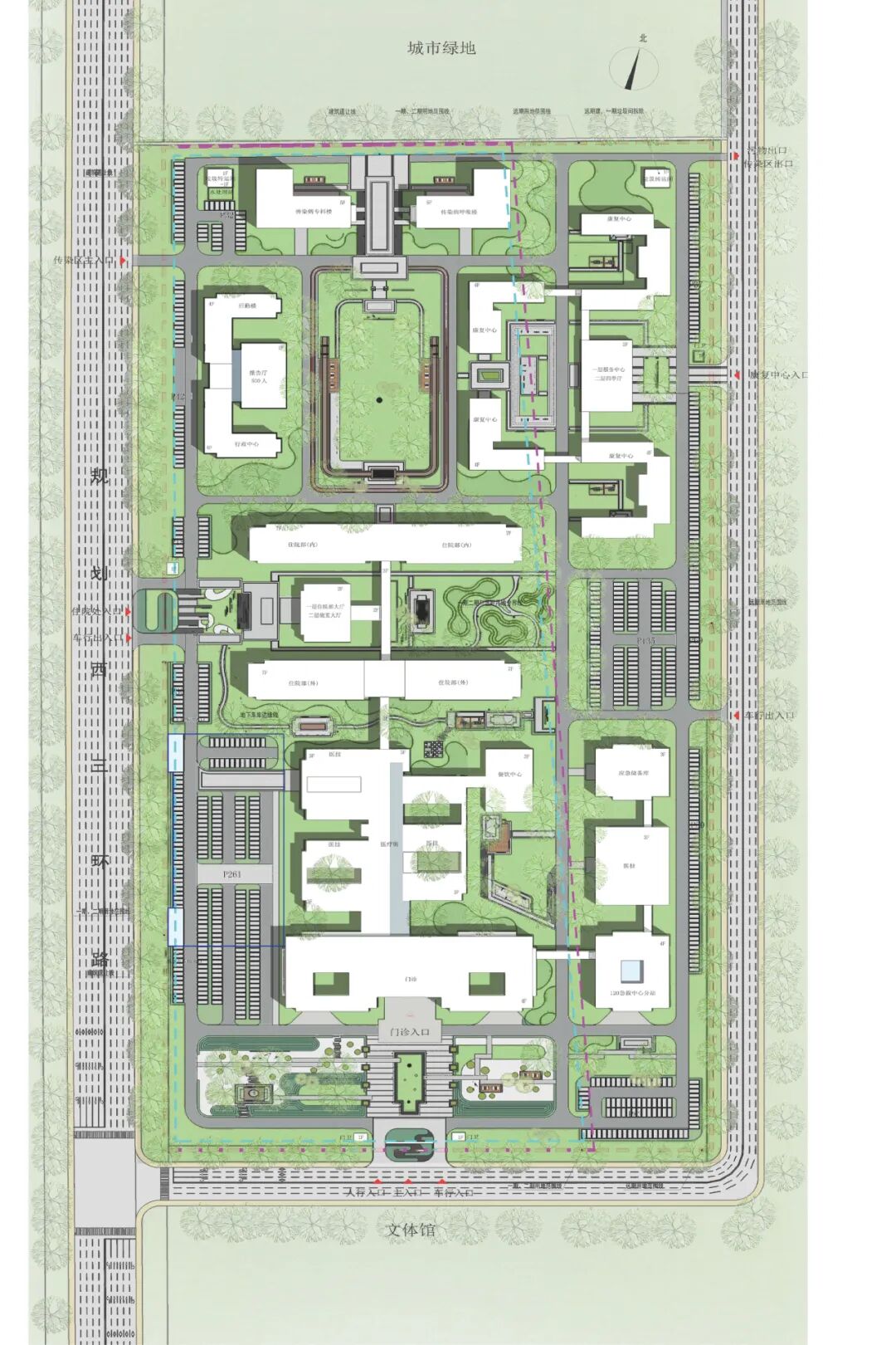 绥化市第一人民医院相关建筑项目丨中国绥化-12