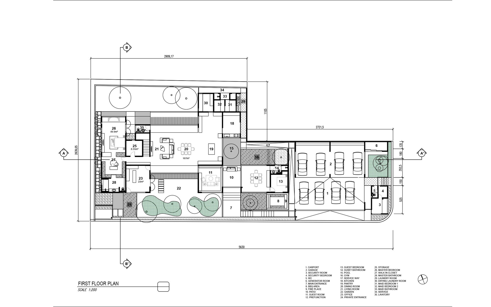 大房子丨印度丨Patio Livity-17