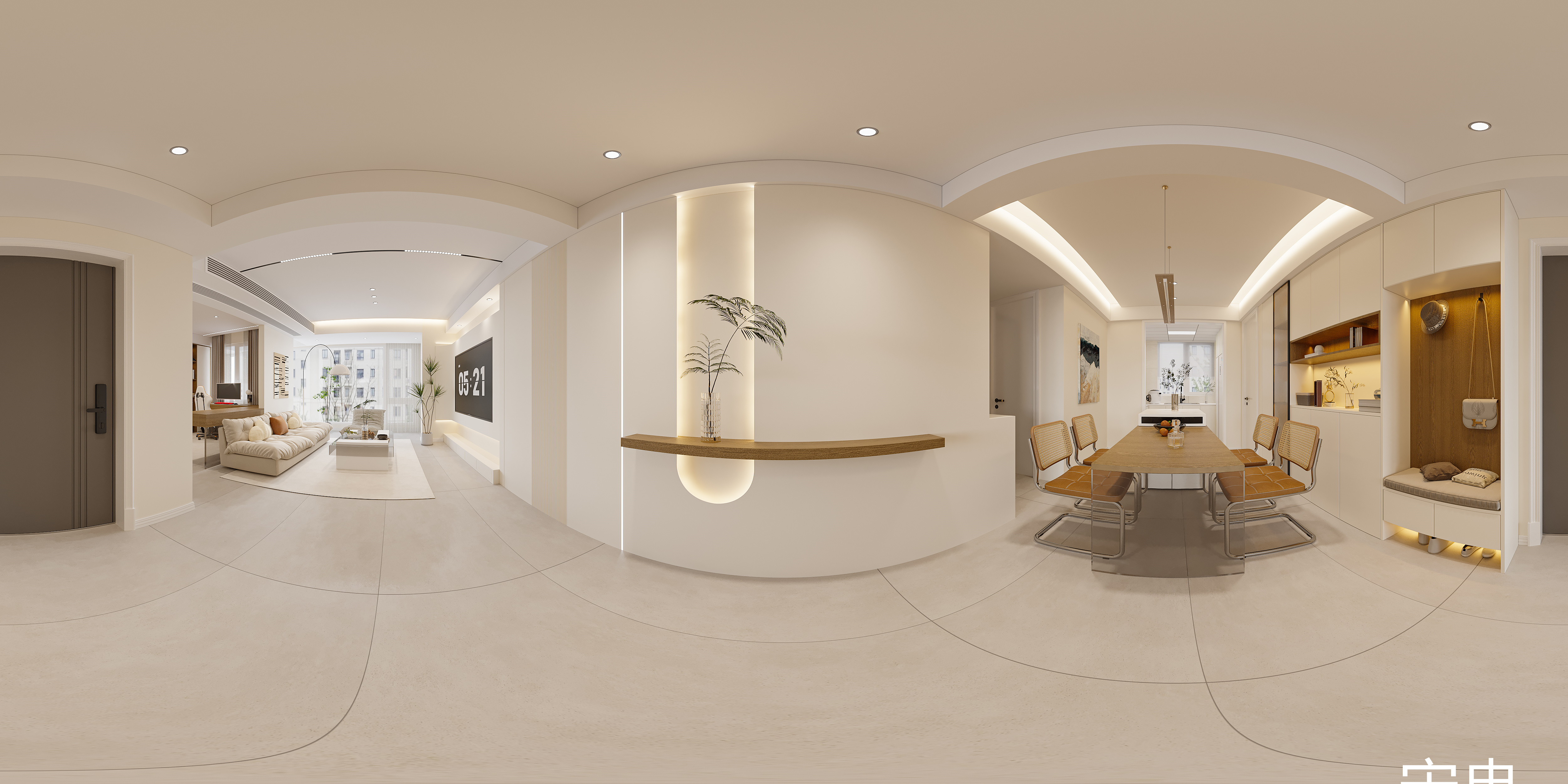 依山傍水 原木奶油风小屋，一眼沦陷的奶油风-3