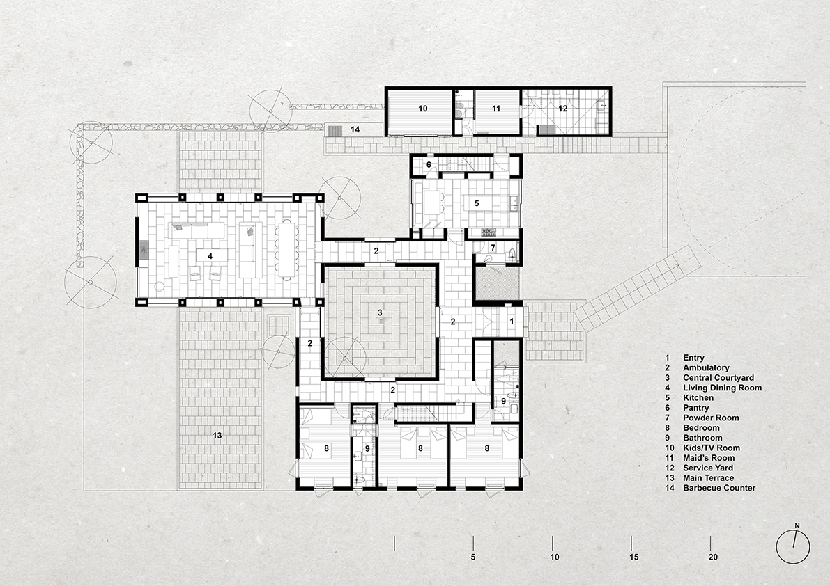 埃尔潘圭之家丨智利丨Felipe Combeau,Andrea Murtagh-14