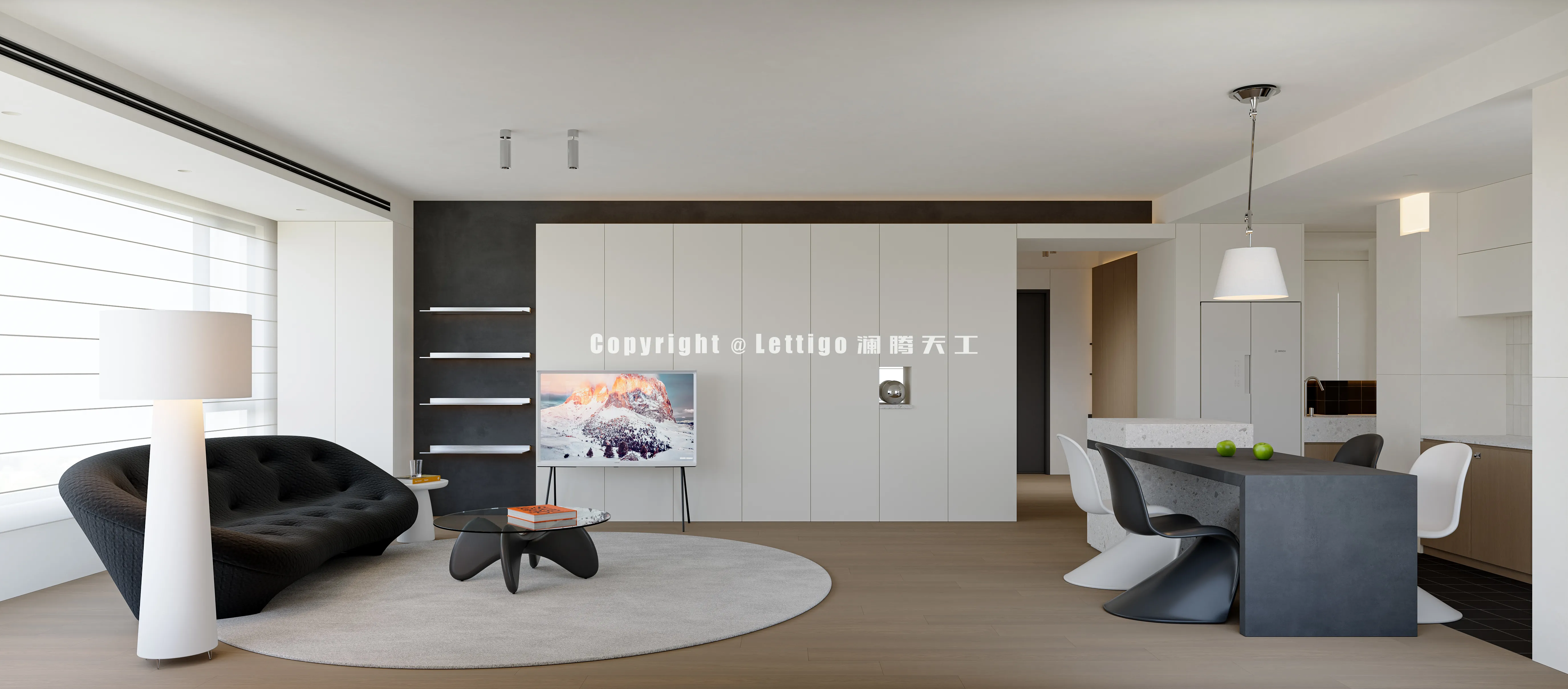 现代极简私宅，干净利落 ​-6