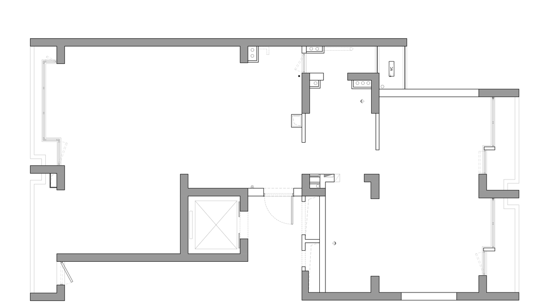 奶油风 LDK 一体化设计-1