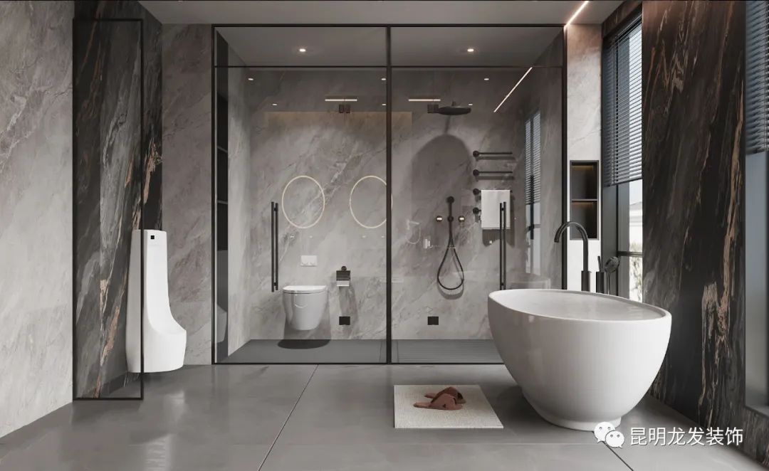 昆明别墅设计 · 美的·顺城府 500㎡ · 意式风华丨中国昆明丨李杰,张远航-47