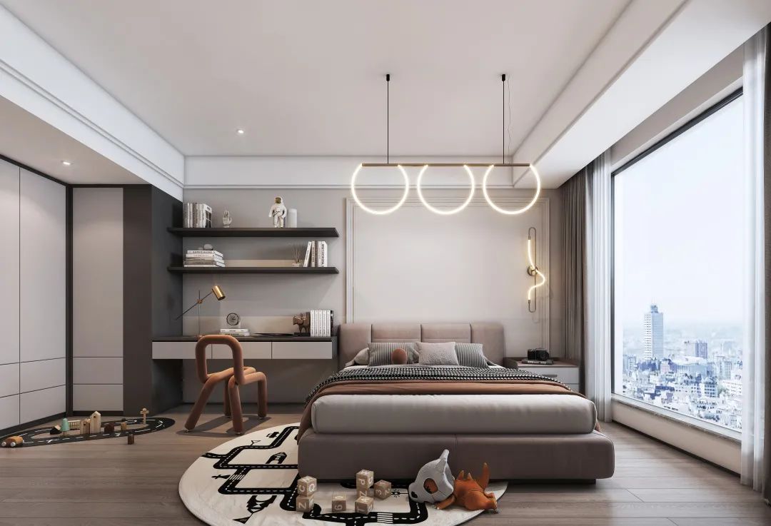 福州万科金域华府现代简约复式楼设计丨中国福州丨林健,康伟军,章丽青,何靓妮-22