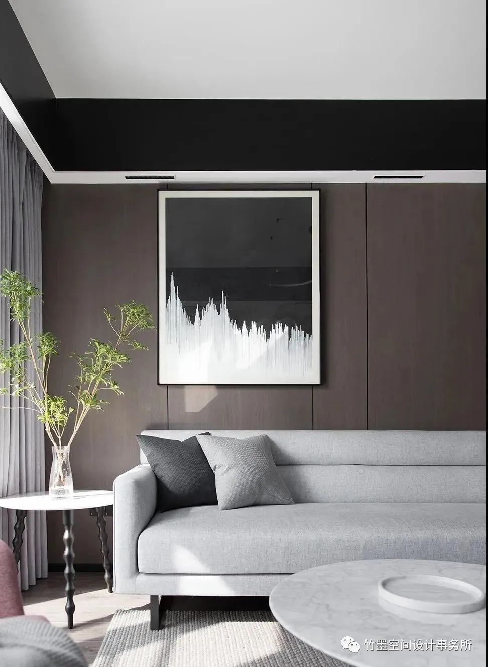 简约黑白灰,打造自然舒适家居空间-6