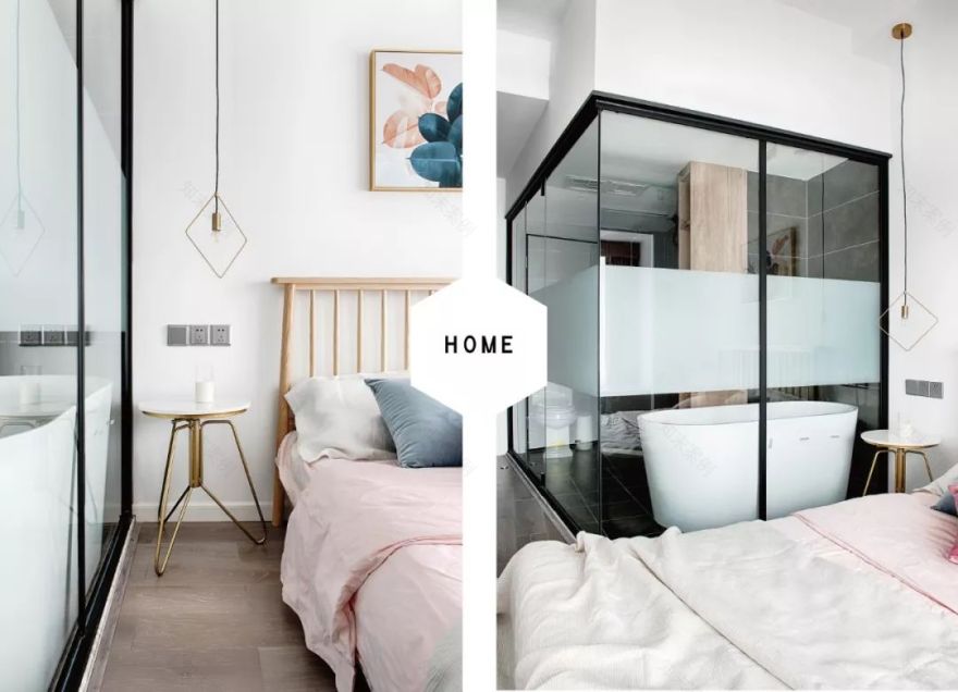 90㎡眼镜房逆袭,现代混搭风打造完美家居-72