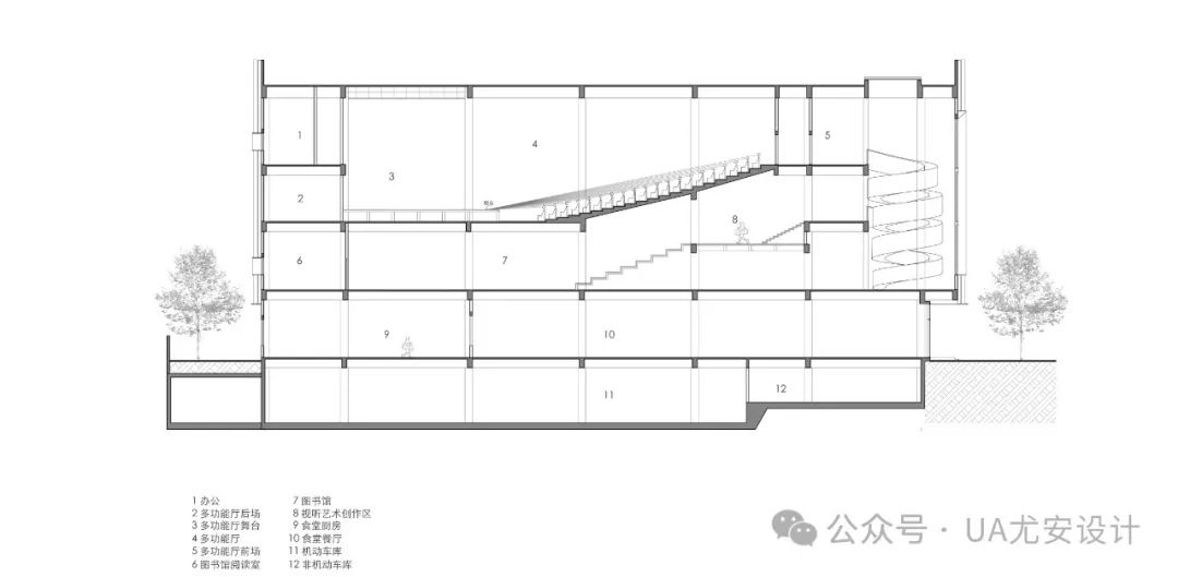 南通毅进卡迪夫高级中学丨中国南通丨UA尤安设计-110