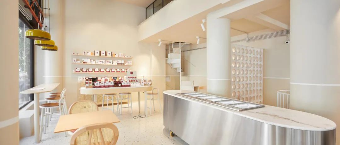 Velocità 冰淇淋店,提拉米苏和咖啡店丨罗马尼亚布加勒斯特丨Corvin Cristian Studio-29