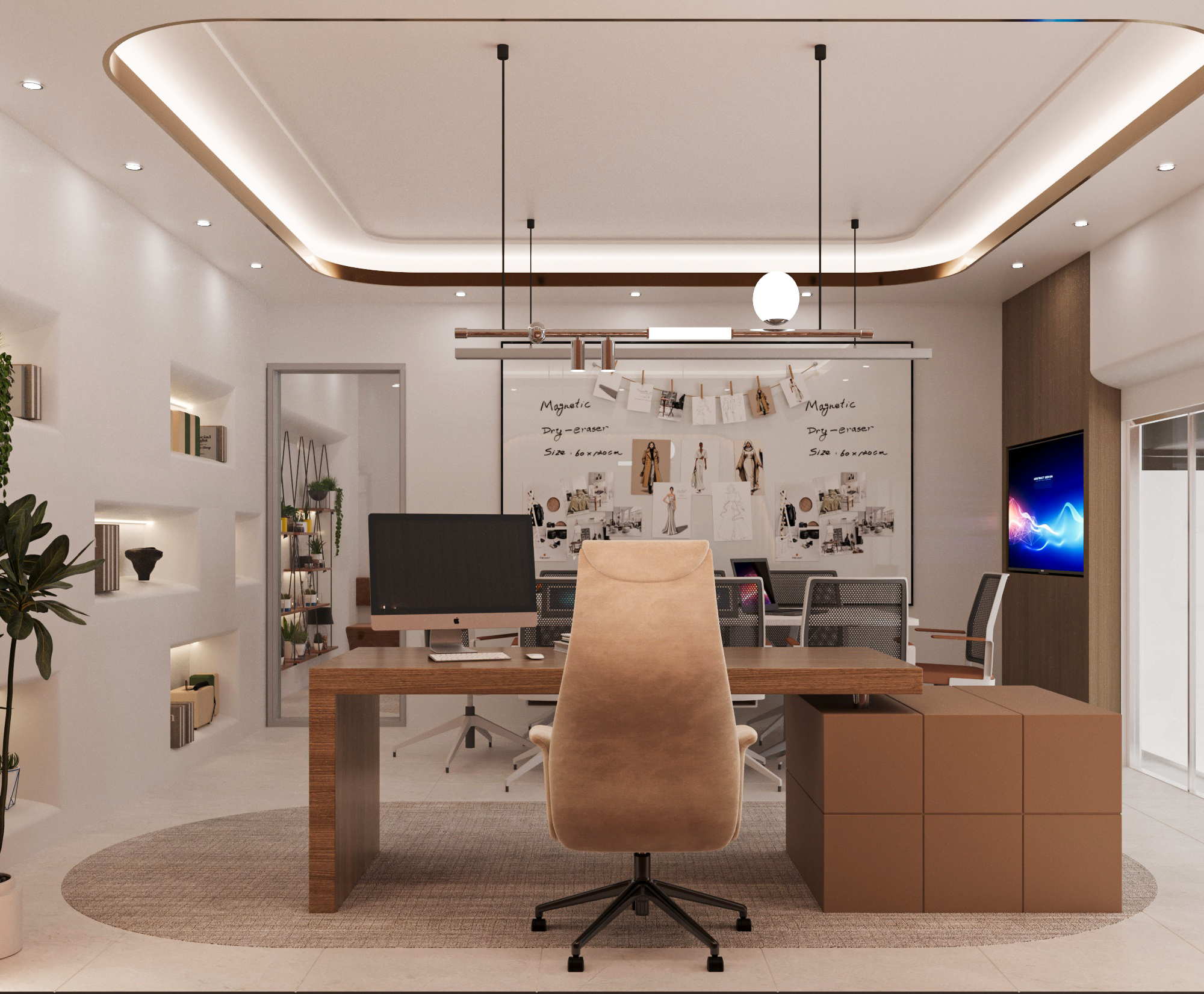 开罗办公室会议空间设计丨埃及开罗-3