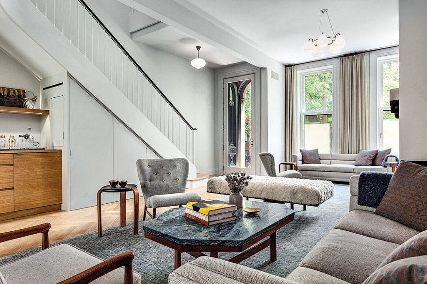 纽约市第一座被列为地标性的被动式房屋丨美国纽约丨Baxt Ingui Architects-1