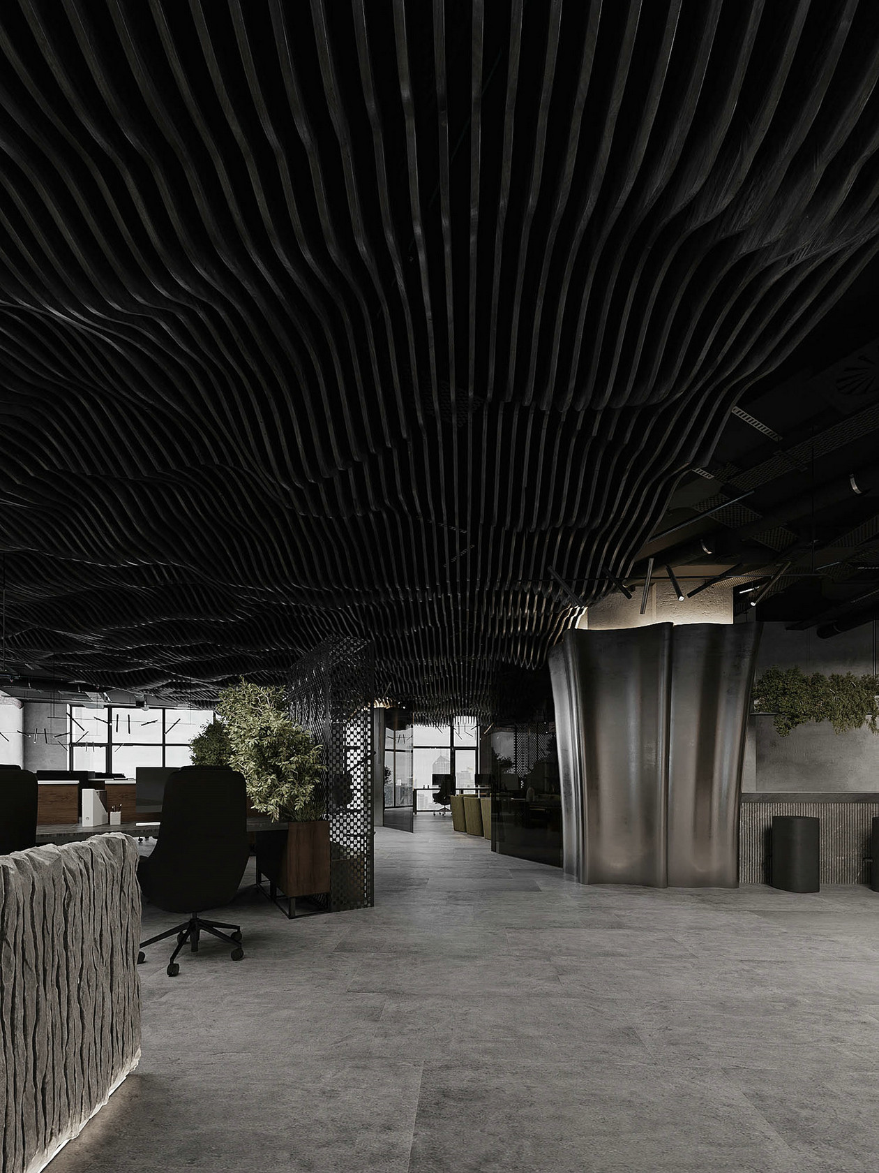 乌克兰基辅 115㎡办公空间设计-0