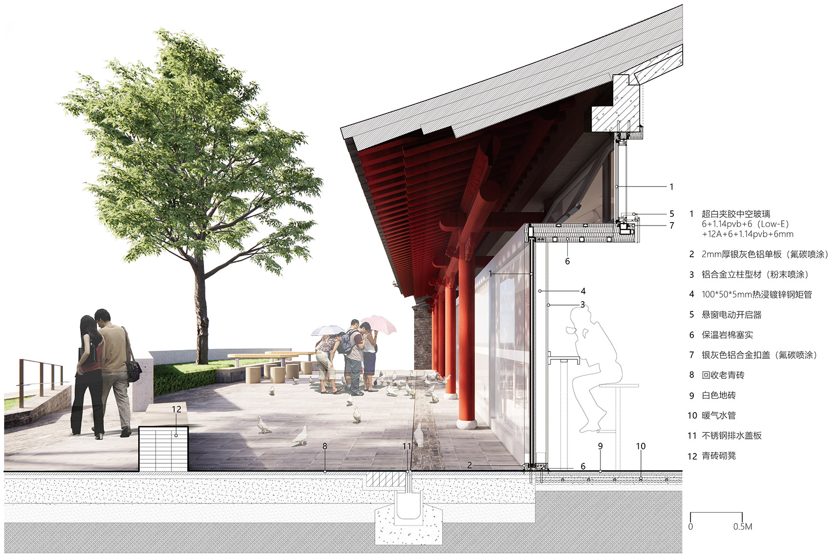 榆林古城南门工贸院改造丨中国榆林丨土木石建筑-78