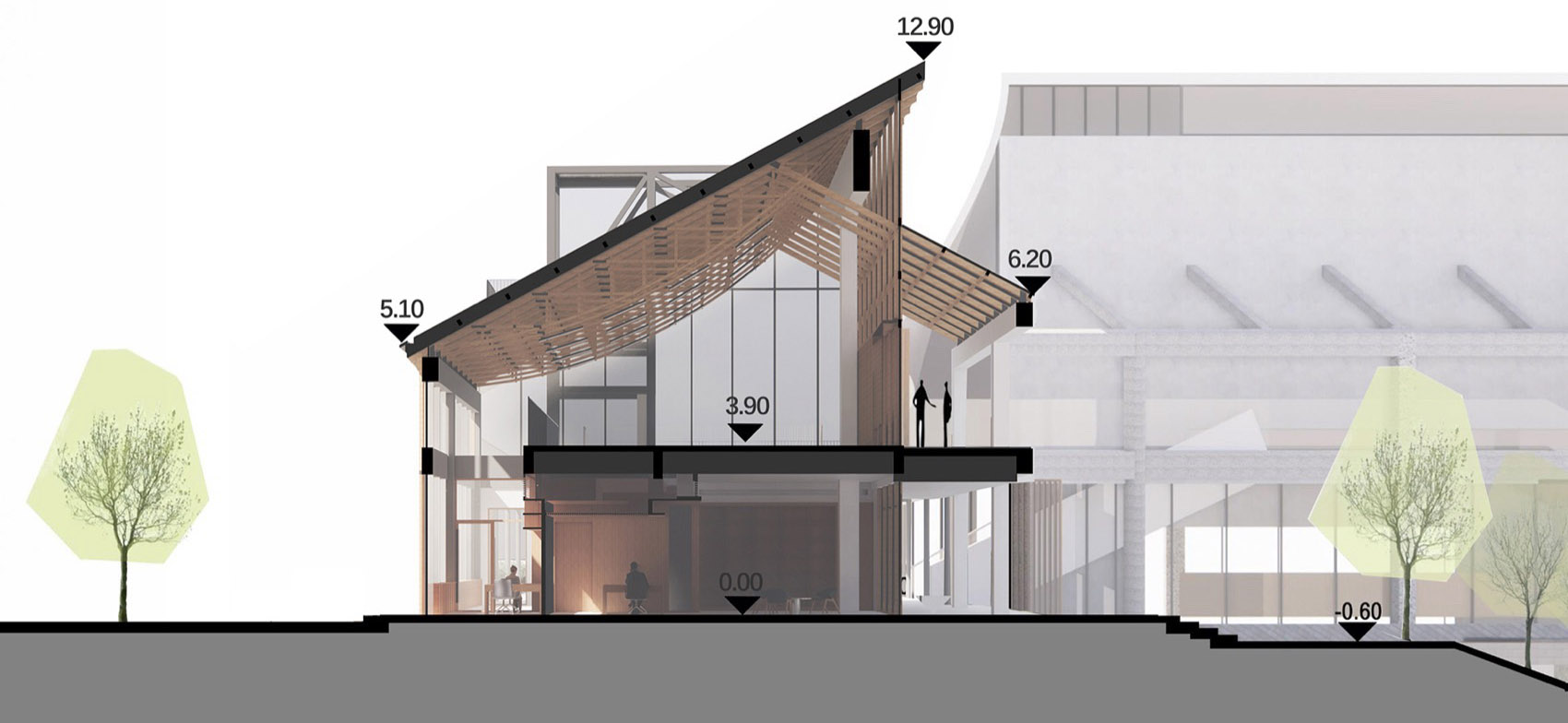 垂虹小筑:苏州吴江婚礼堂丨中国苏州丨南沙原创建筑设计工作室等多家单位-81